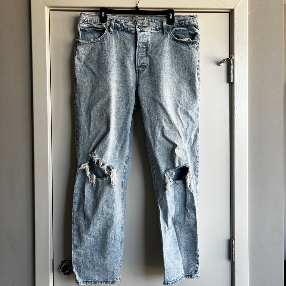 Abercrombie High Rise Dad Jeans - Picture 4 of 5